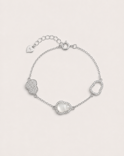 冰白葫芦手链|Icy White Gourd Bracelet