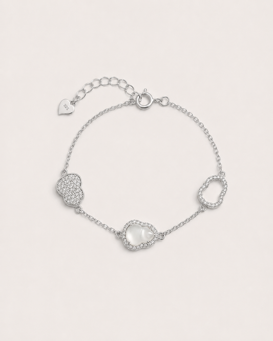 冰白葫芦手链|Icy White Gourd Bracelet